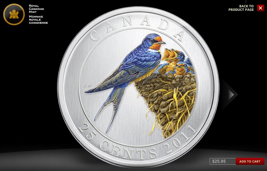 Laser-Vs-Dot-Matrix-Printing.-New-2011-25-Cents-Colored-Coin
