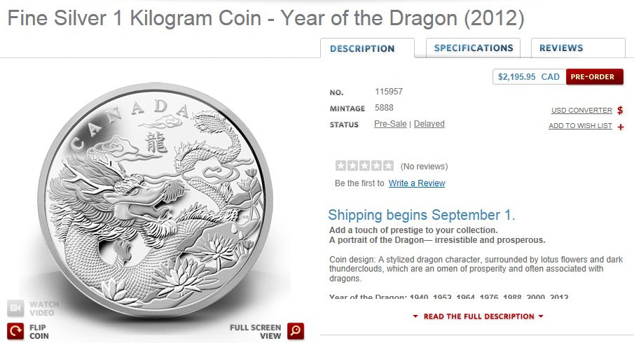 More-New-Coins-From-RCM-Kilo,-1/2-Oz-Maple,-Crystal-Dew...