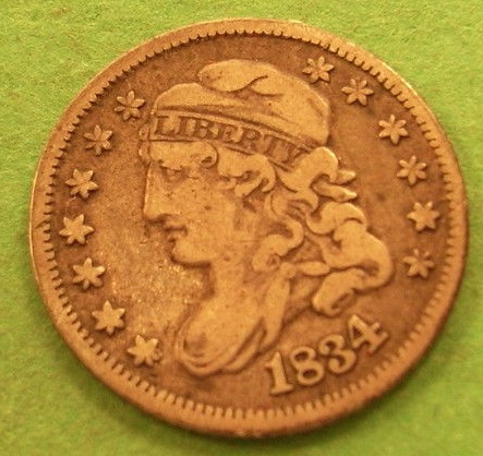 1834-Half-Dime
