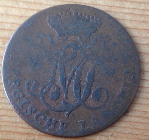 Unknown-Copper-European-Coin-With-Incuse