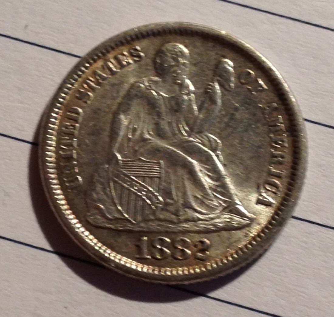 1882-Seated-Liberty-Dime