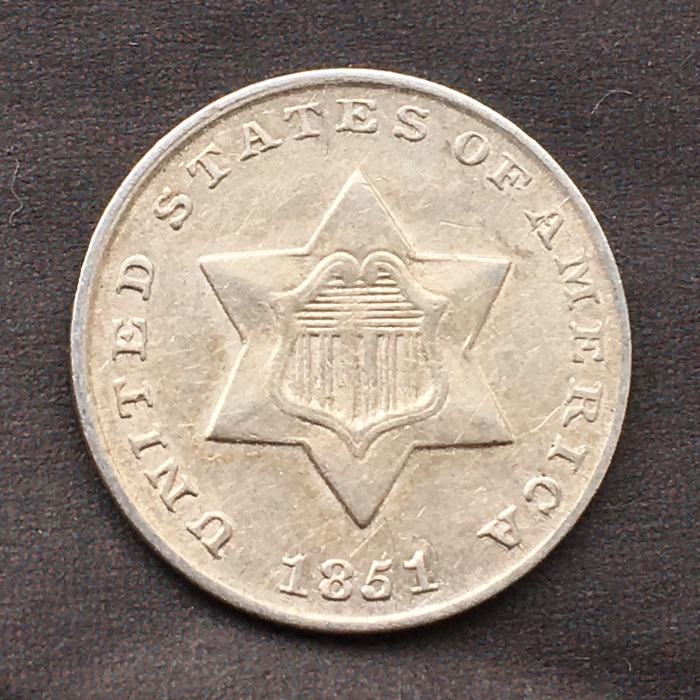 1851-Three-Cent-Piece
