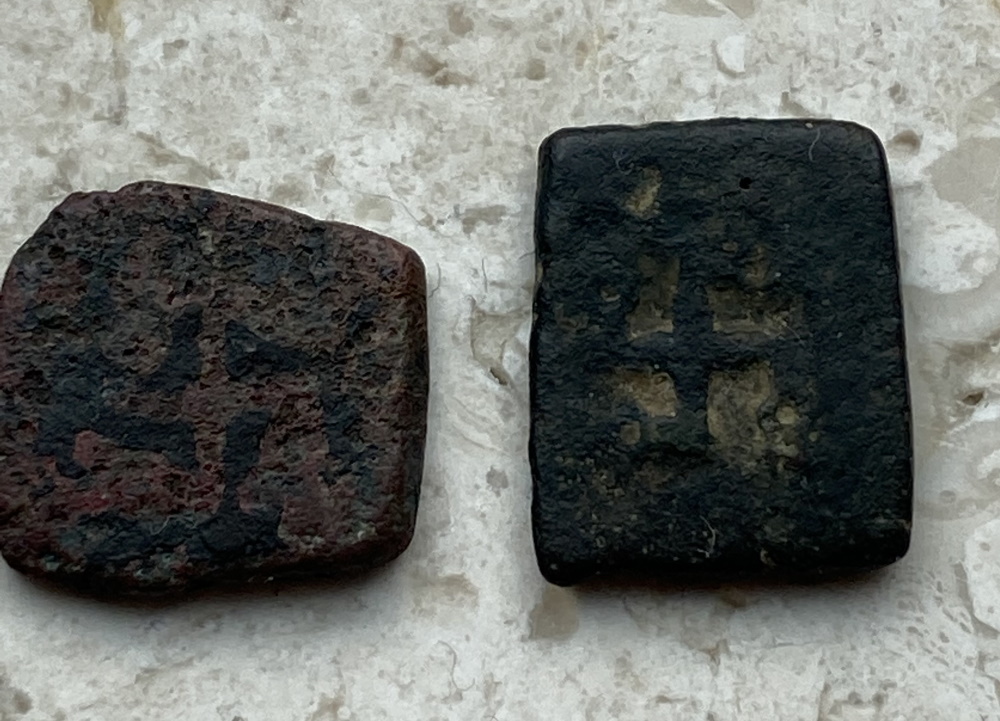 Ancient-Swastika-Coin,-Sri-Lanka?-India?