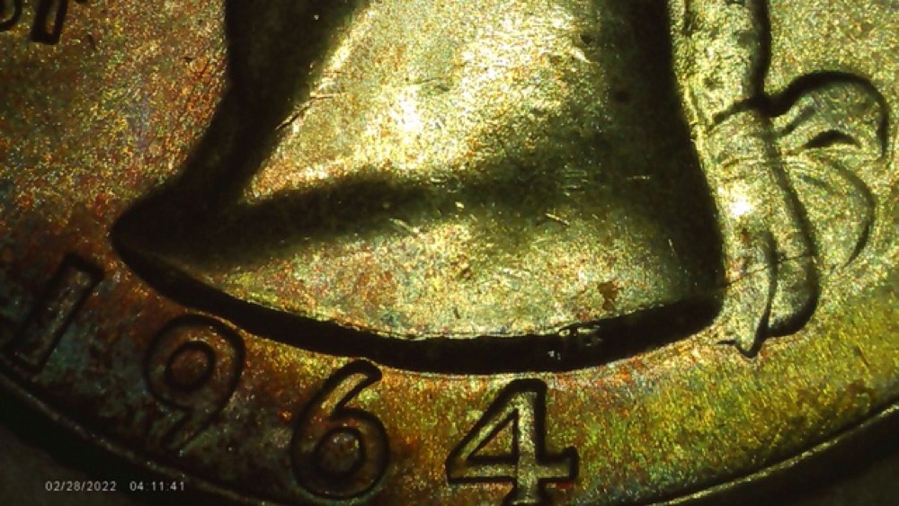 Die-Cracks-Quarter-From-1964-Year-Set