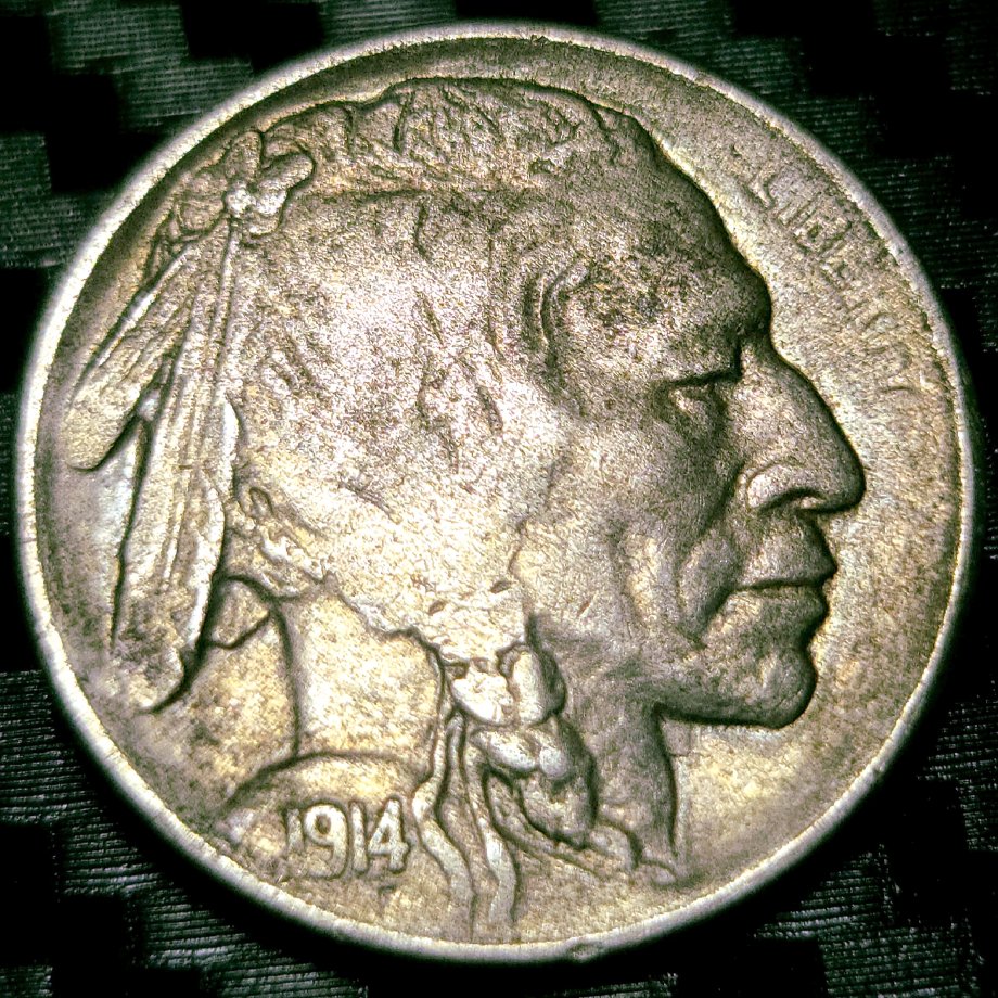 Buffalo-Nickel-S-Is-Cut-In-Half---High-Grade-Example-W/-Hd-Pics