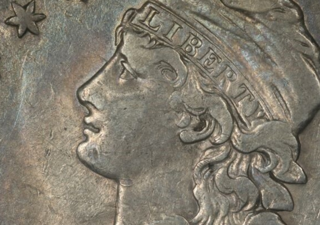 1835-Capped-Bust-Half-Appears-To-Be-Burping