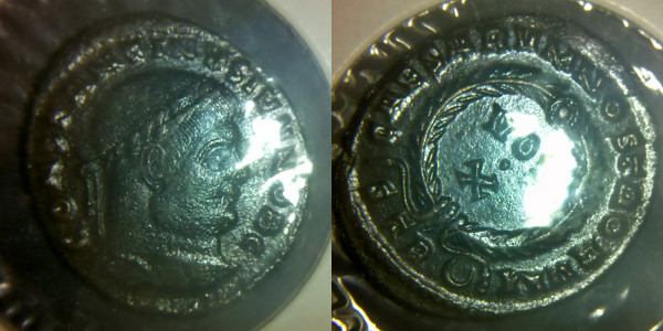Ancient-Roman?-Coins-|-2-Fake-Greek,-2-Genuine-Roman
