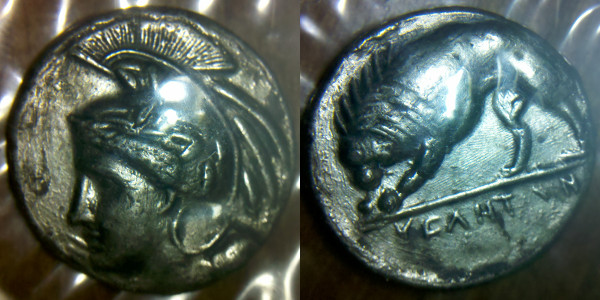 Ancient-Roman?-Coins-|-2-Fake-Greek,-2-Genuine-Roman