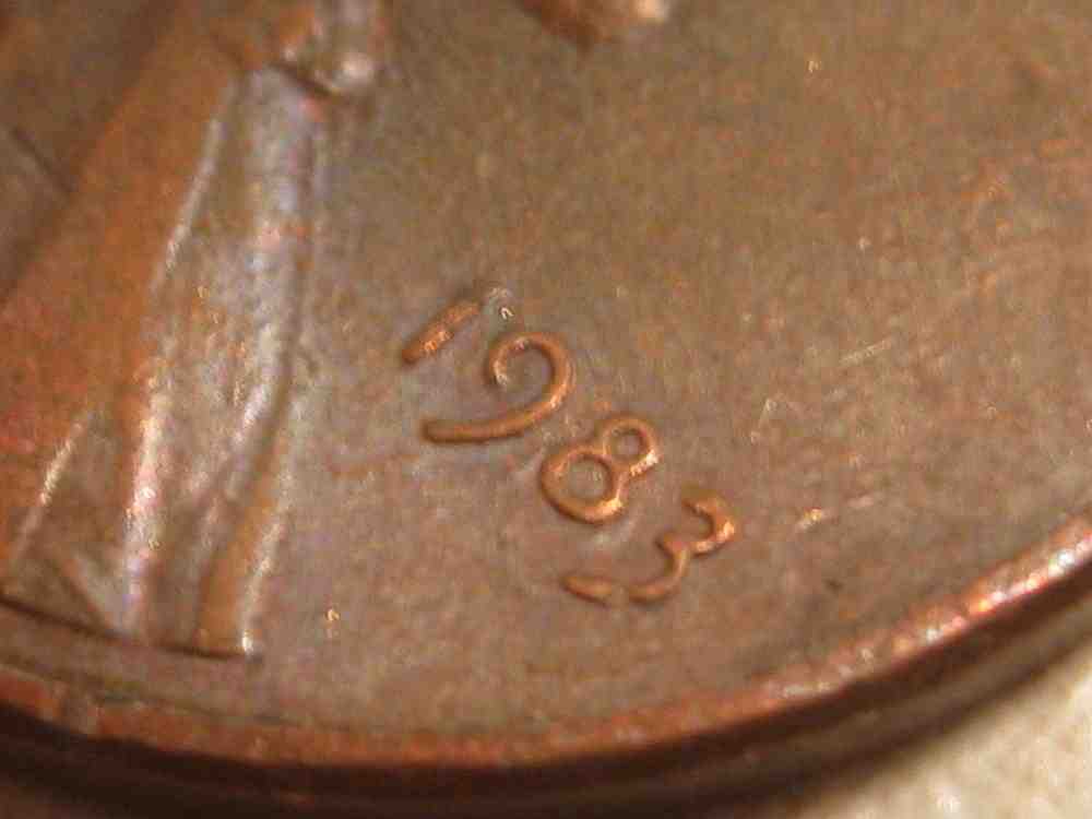 1983-Cent,-Filled-Die?