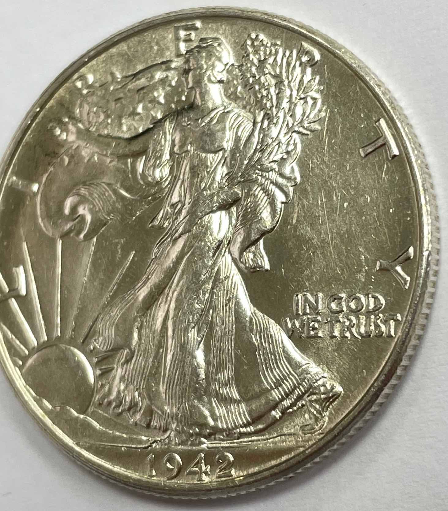 1942-Walking-Liberty-Half-Dollar:-Whizzed,-Dipped-Or-Not?
