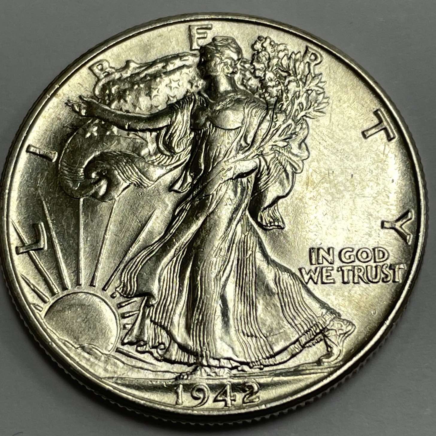 1942-Walking-Liberty-Half-Dollar:-Whizzed,-Dipped-Or-Not?
