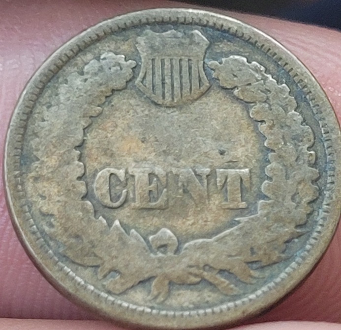 1863-Indian-Cent-Over-Greased-Die-On-Reverse?