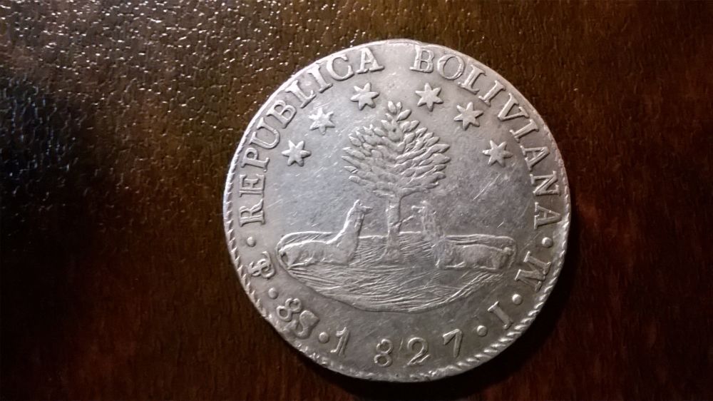 Bolivia-8-Soles-1827.....your-Opinnion?
