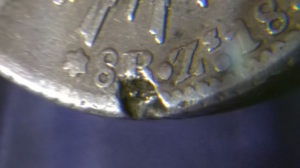 Mexico,-Zacatecas-8-Reales-1835---Another-Damaged-Coin