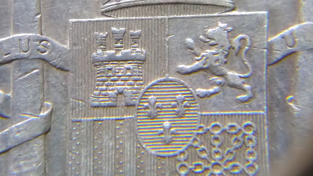 Silver-Crown-From-Spain,-5-Pesetas-1897,-But-
