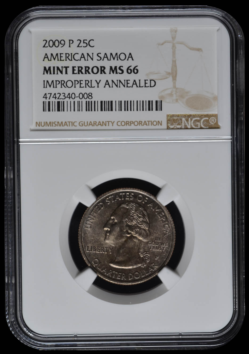 2009-P-American-Samoa-Quarter---Sintered-Planchet