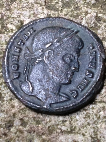 Old-Roman-Coin-|-Constantine-/-Vot-Xx