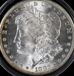 1882-S-Morgan,-I-Say-AU-58-He-Said-MS-63-Weak-Strike.