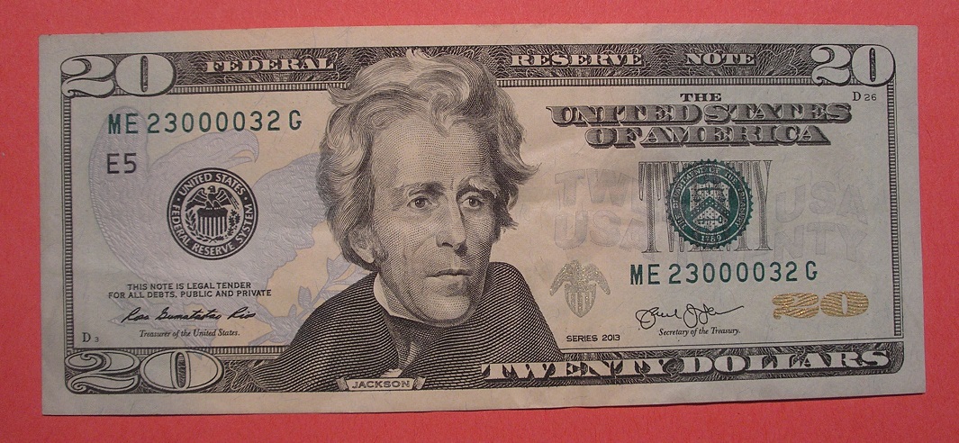 $20-Note-With-Palindrome-S/N-..-Cool-S/N