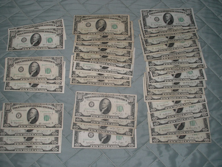 Need-Help-...-Bought-40-1950-$10-Notes-@-Fv