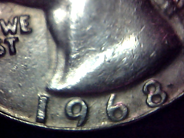1968-D-Quarter-Weighs-4.3g!-All-Else-Normal