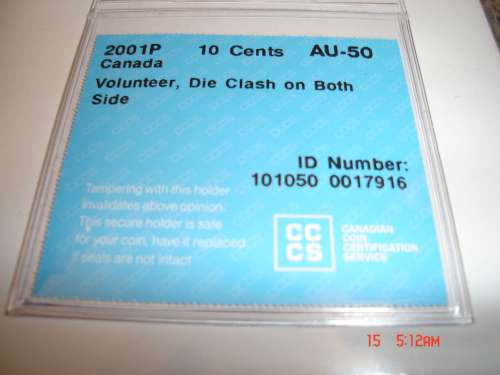 2001-P-Canadian-Dime-Multiple-Die-Cracks-?-Pic.-Added