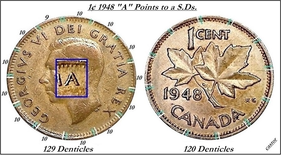 1¢-1948-1949-Denticles-Number