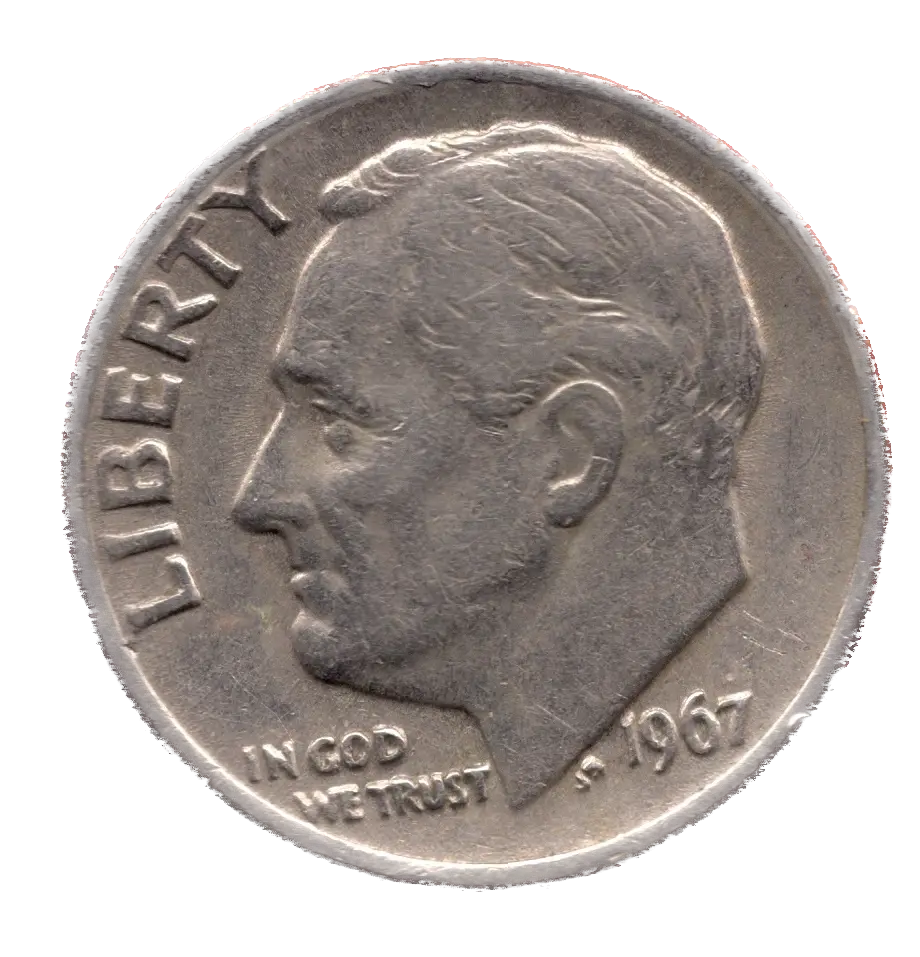 1967-Roosevelt-Dime---Doubling?--Different-Coin-Than-Prior-Post