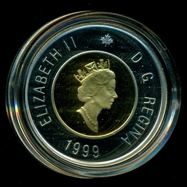 1999-Gold-Nunavut-$2