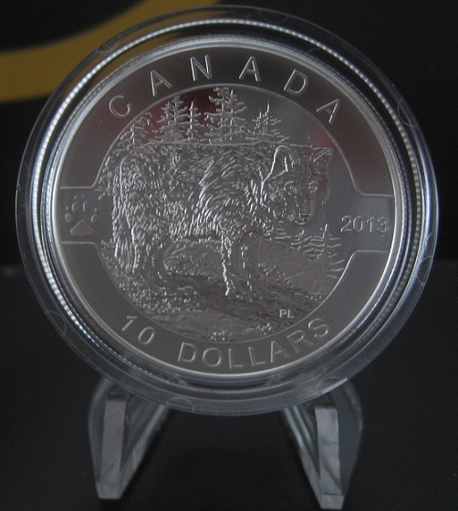 1/2-Oz-Fine-Silver-O-Canada-Wolf