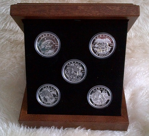 1-Oz-Fine-Silver-Coins---O-Canada-5-Coin-Subscription-2013