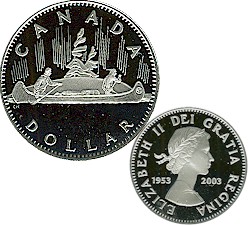 Voyageur-Dollars-In-Silver-1972,-2003,-2010