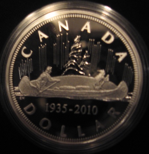 Voyageur-Dollars-In-Silver-1972,-2003,-2010