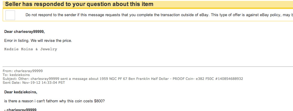Franklin-Over-Priced?