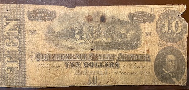 Confederate-10-Dollar-Note