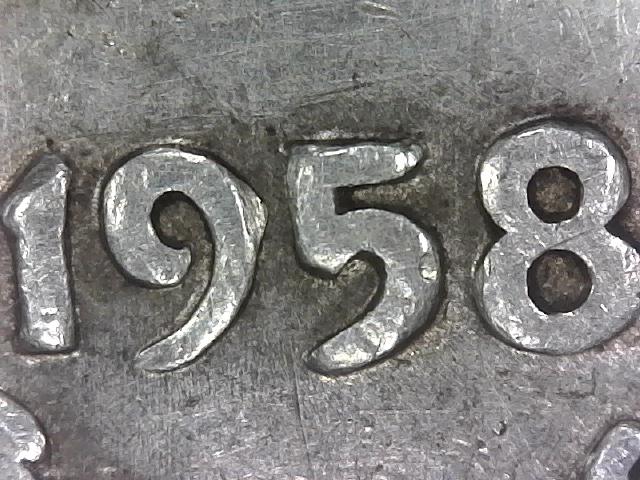 1958-D-Franklin-Looks-Like-PSD-But-The-Shape-Of-The-9-Is-Odd!