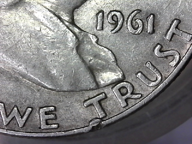 1961-D-Franklin-Half.-Die-Chip?