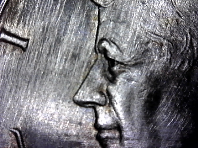 1964-Kennedy-Half-Uncirculated-Roll-All-With-Harsh-Polish-Lines