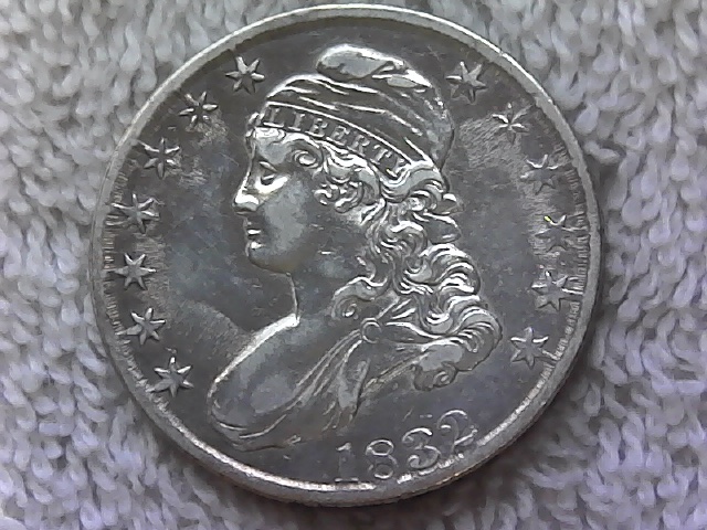 1832-Capped-Bust-Half-Dollar.-Grade-And-Value-Please?