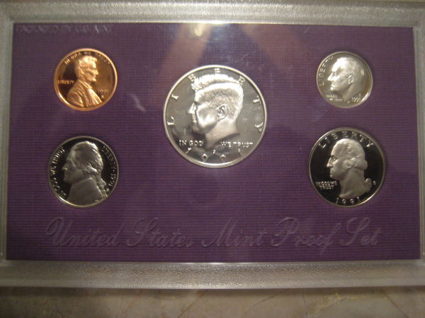 1991-S-US-Mint-Error-Proof-Set-Lincoln-Extended-Spiked-Beard+