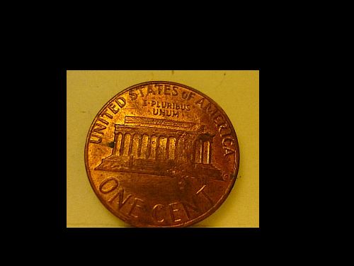1983-Lincoln-Memorial-Cent-Struck-Thru