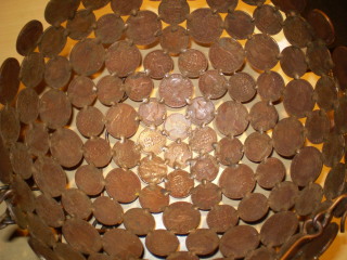 Hanging-Pot-Made-Of-Coins