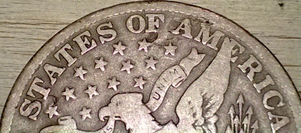 1915-S-Barber-Half.-Delam?-:-/