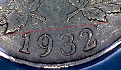 1932-Near-2/Far-2-5-Cents.