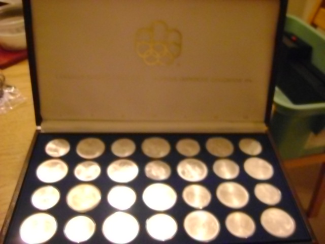 1976-Canadian-Olympic-Coins--Montreal-Winter-Games-+-Others