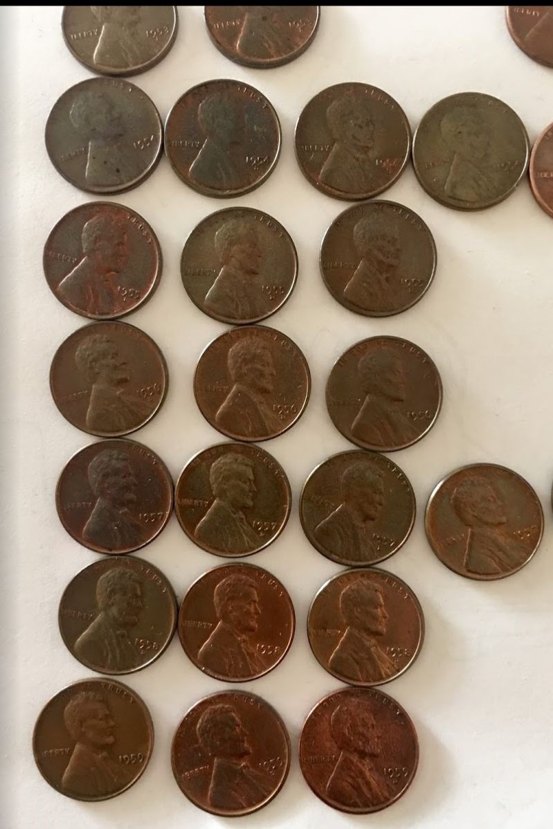 Toned-Wheat-Cents,-Grades?