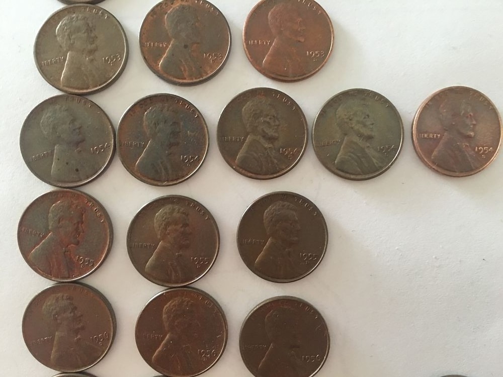 Toned-Wheat-Cents,-Grades?