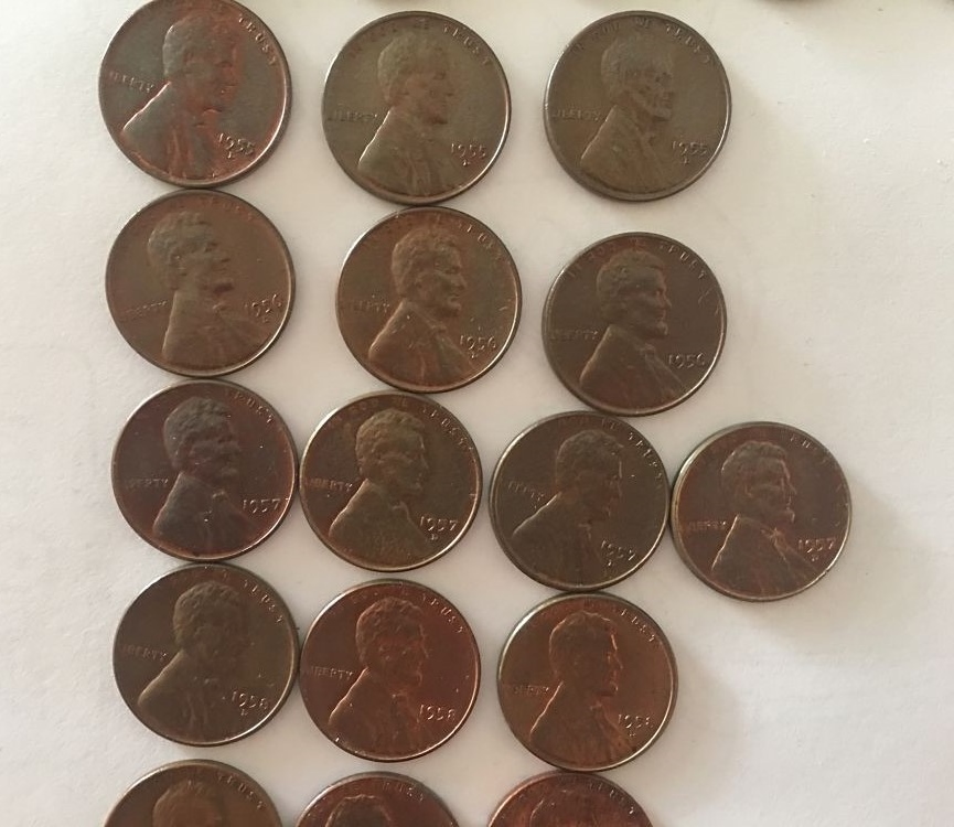 Toned-Wheat-Cents,-Grades?