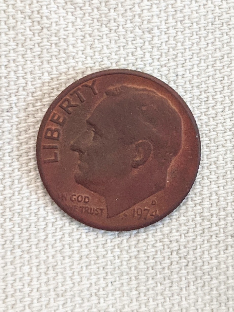 Has-Something-Happened-To-This-Coin?-1974--D-Dime