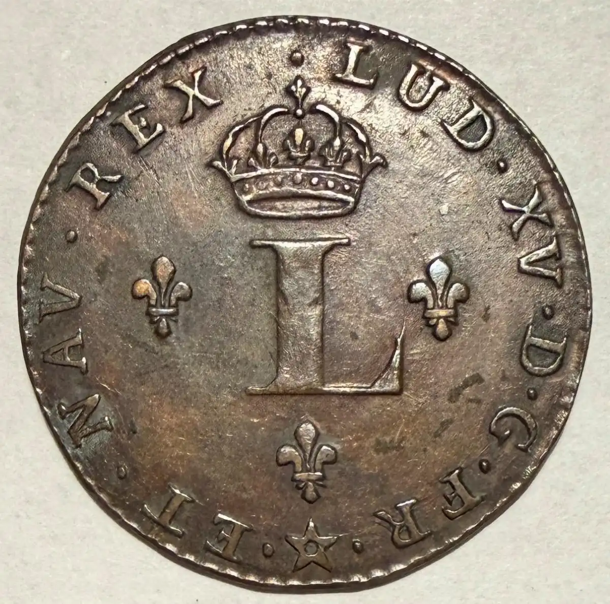 Photo-Requested-Of-France-2-Sols-Of-1739-To-1762